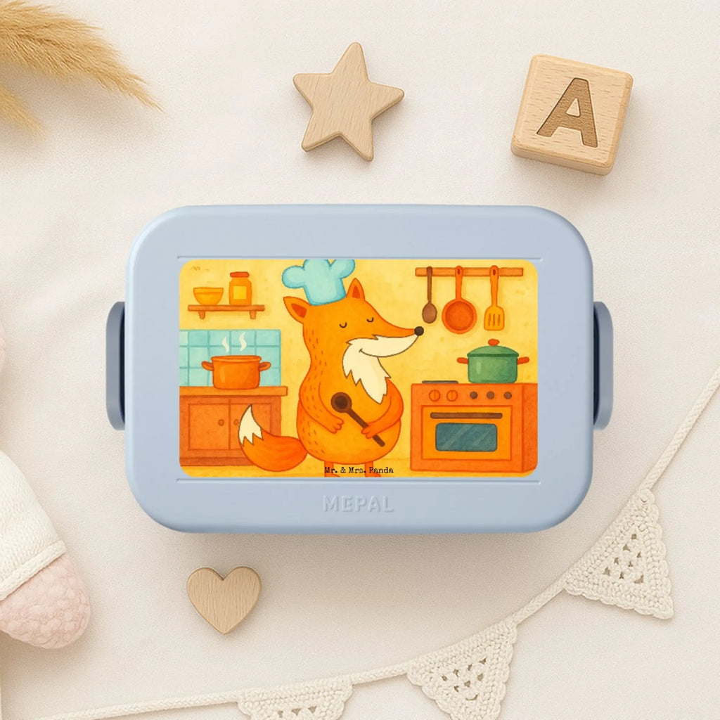MEPAL Bentobox Fuchs Koch Design Brotdose, Lunchbox, Bentobox, Fuchs, Küche Spruch, Küche Deko, Bäcker, witzig, Spruch lustig, Köche, Füchse, Party Spruch, Koch Geschenk