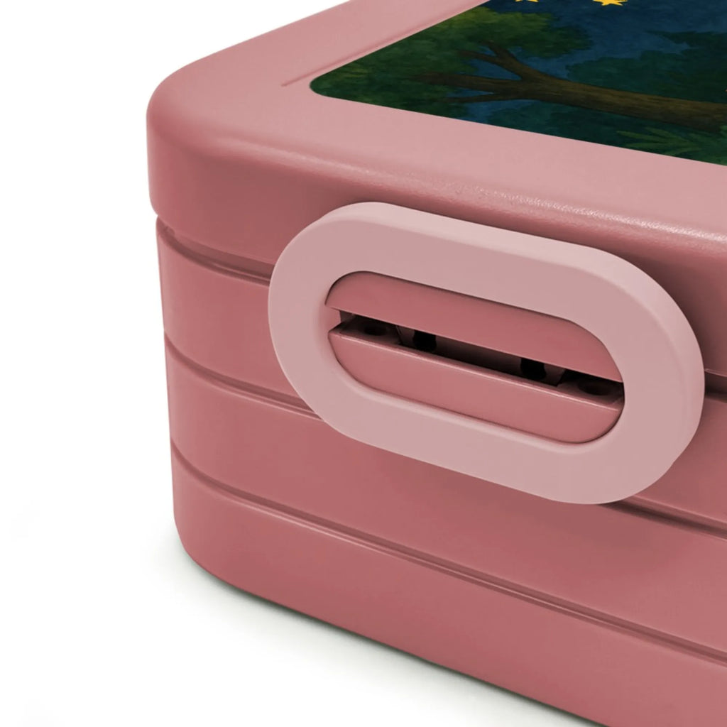 MEPAL Bentobox Fuchs Sterne Design Bentobox, Brotdose, Lunchbox, Fuchs, Romantik, tröstende Worte, Always Look on the Bright Side of Life, Füchse, Spruch schön, Spruch positiv