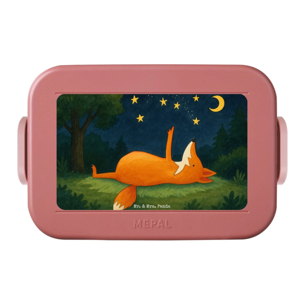 MEPAL Bentobox Fuchs Sterne Design Bentobox, Brotdose, Lunchbox, Fuchs, Romantik, tröstende Worte, Always Look on the Bright Side of Life, Füchse, Spruch schön, Spruch positiv