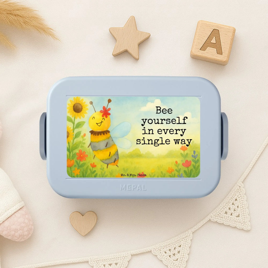 MEPAL Bentobox Biene Blume Design Brotdose, Lunchbox, Bentobox, Biene, Wespe, Hummel