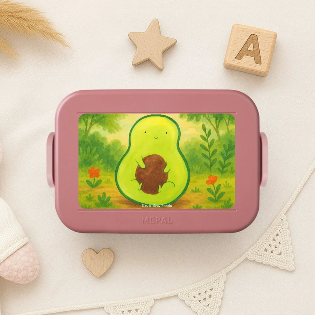 MEPAL Bentobox Avocado Kern Design Lunchbox, Bentobox, Brotdose, Avocado, Veggie, Vegan, Gesund, Avocadokern, Kern, Avokado, Spruch Leben, Pflanze