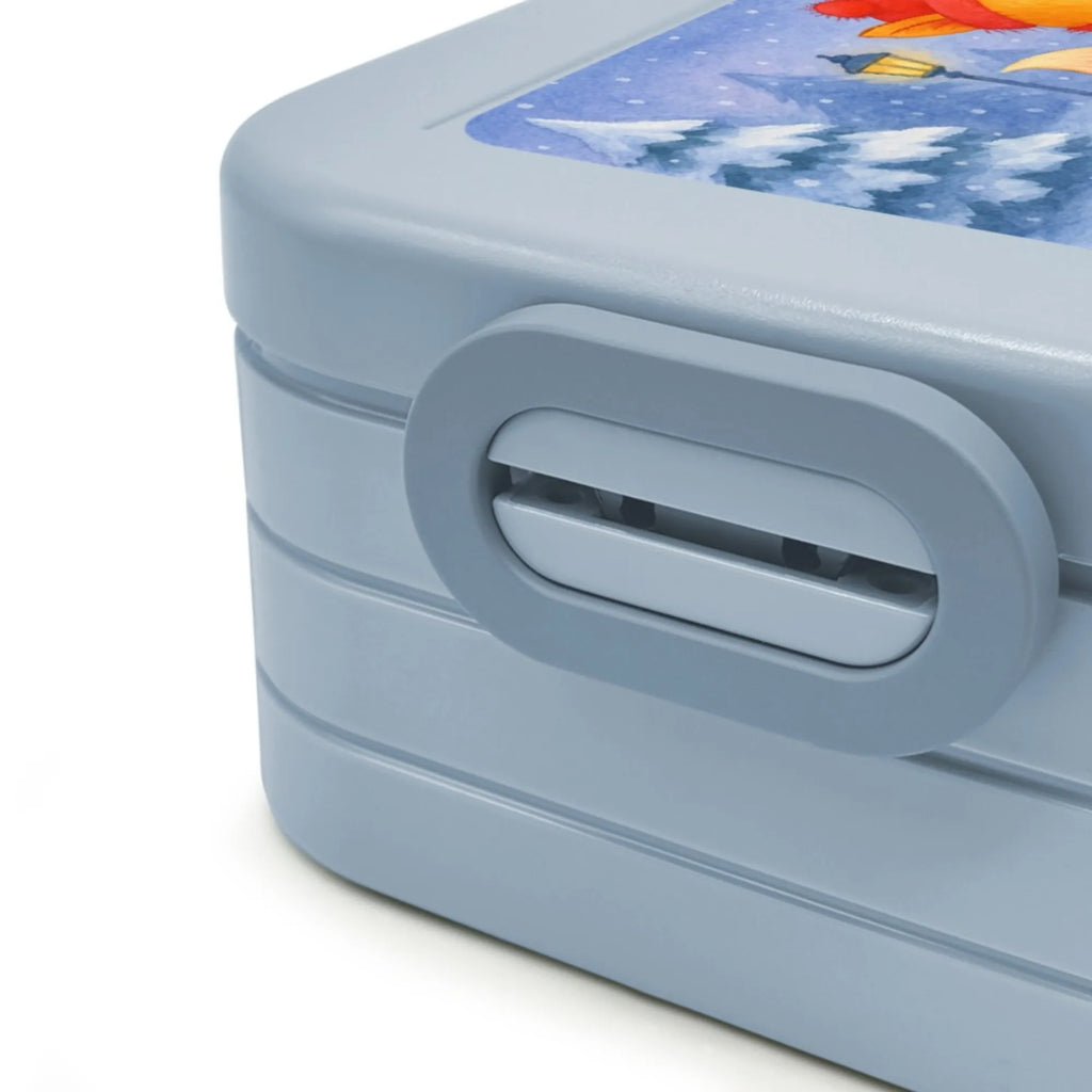 MEPAL Bentobox Fuchs Sänger Design Bentobox, Brotdose, Lunchbox, Winter, Weihnachten, Weihnachtsdeko, Nikolaus, Advent, Heiligabend, Wintermotiv, Weihnachtslieder, Geschenk Sänger, Fuchs, Füchse, Singen, Sänger