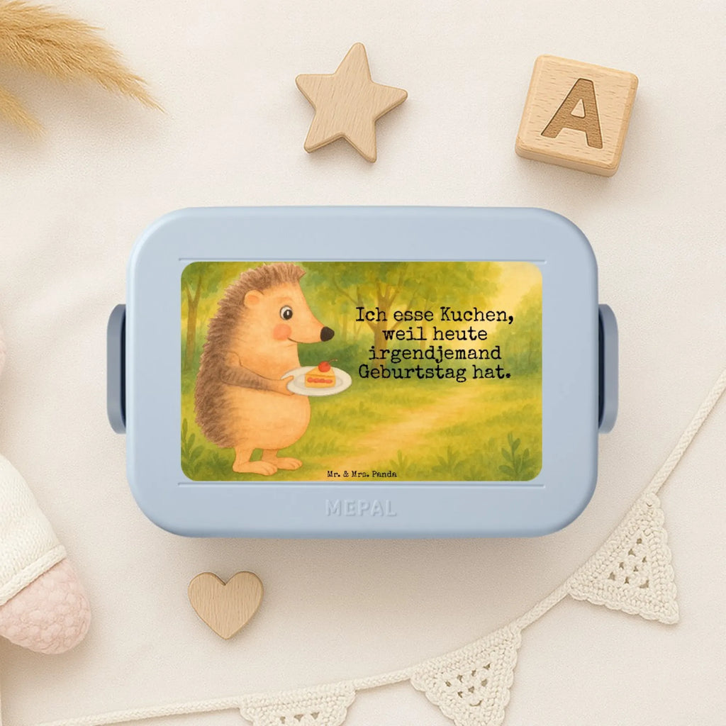 MEPAL Bentobox Igel Kuchenstück Design Brotdose, Bentobox, Lunchbox, Tiermotive, Gute Laune, lustige Sprüche, Tiere, Einladung Party, Geburtstagskuchen, Igel, Kuchen backen, Kuchen, Essen Spruch, Torte, Backen Geschenk