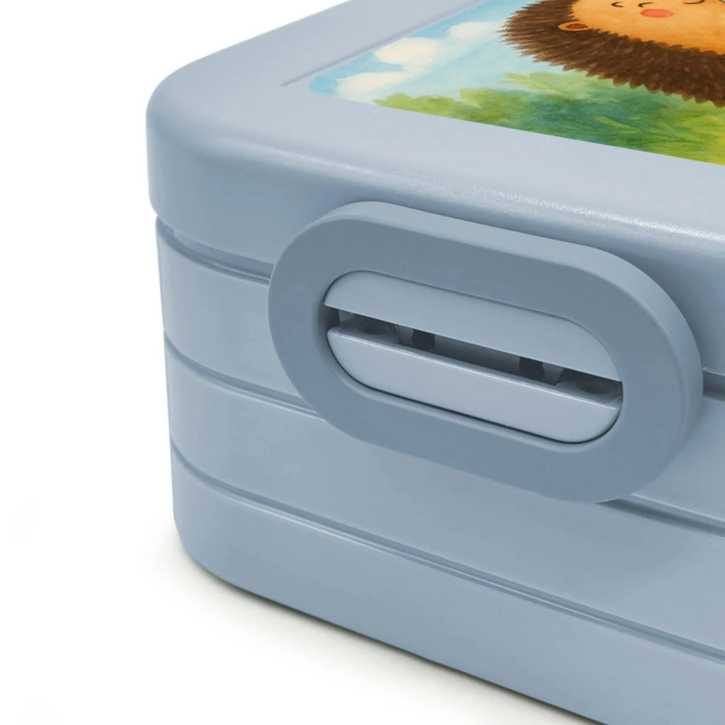 MEPAL Bentobox Igel Blumen Design Brotdose, Lunchbox, Bentobox, Tiermotive, Gute Laune, lustige Sprüche, Tiere, Gute Besserung, Genesungswünsche, Besuch, Krankheit, krank, Krankenhaus, Igel