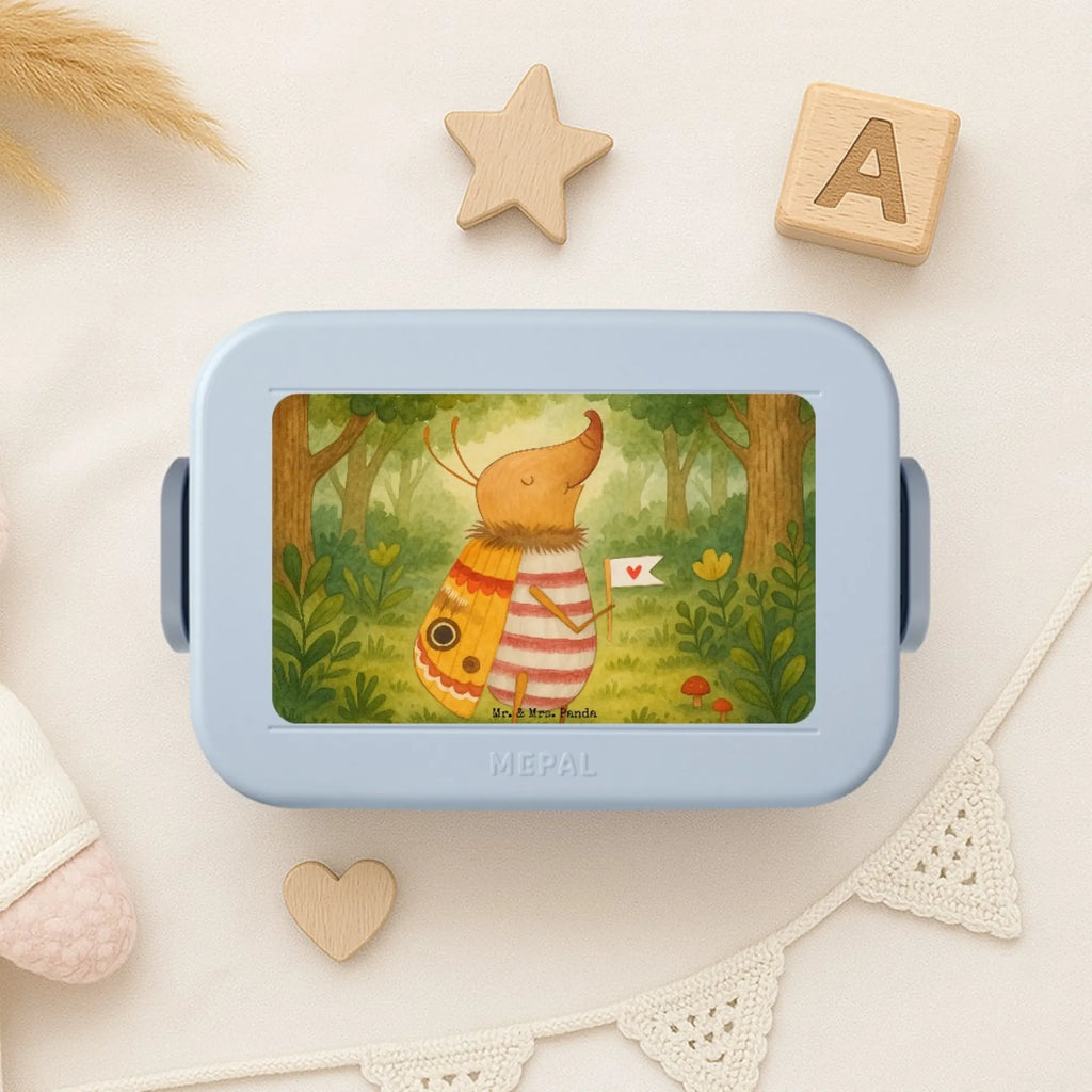 MEPAL Bentobox Nachtfalter Fähnchen Design Lunchbox, Bentobox, Brotdose, Tiermotive, Gute Laune, lustige Sprüche, Tiere, süß, Spruch lustig, Spruch witzig, niedlich, Käfer, Küche Deko, Nachtfalter, Was kostet die Welt