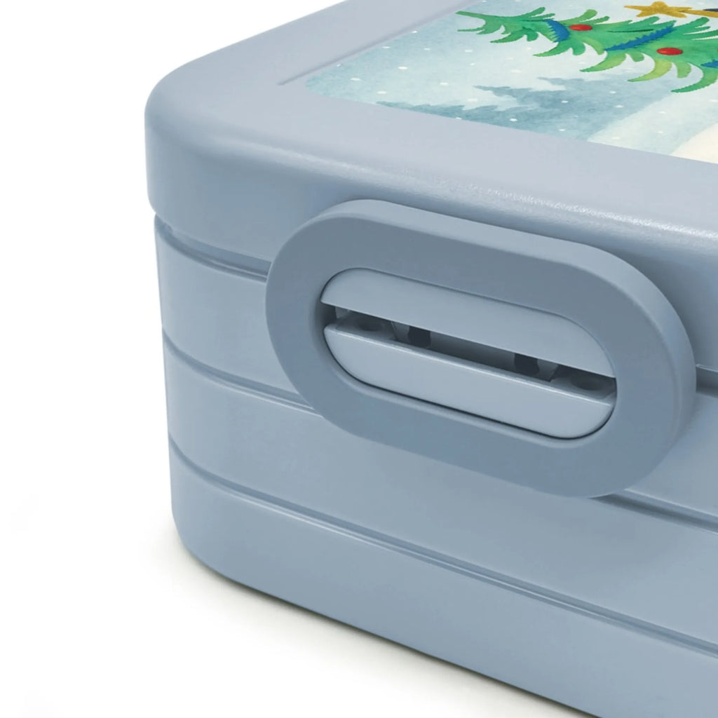 MEPAL Bentobox Pinguin Weihnachtsbaum Design Brotdose, Bentobox, Lunchbox, Winter, Weihnachten, Weihnachtsdeko, Nikolaus, Advent, Heiligabend, Wintermotiv, Pinguin