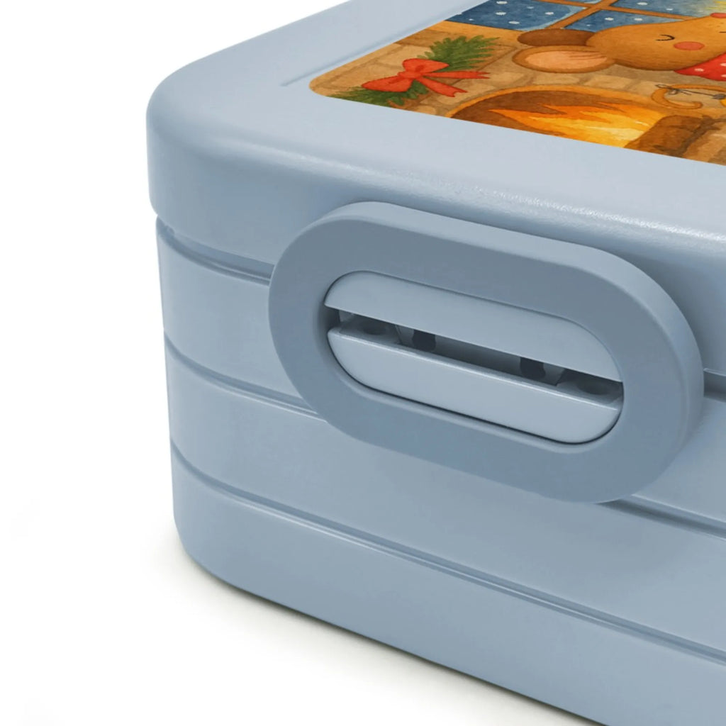 MEPAL Bentobox Maus Weihnachten Design Lunchbox, Brotdose, Bentobox, Winter, Weihnachten, Weihnachtsdeko, Nikolaus, Advent, Heiligabend, Wintermotiv, Weihnachtsmotiv, Mäuschen, Maus, Weihnachtswunder, Weihnachtsgruß, Frohe Weihnachten