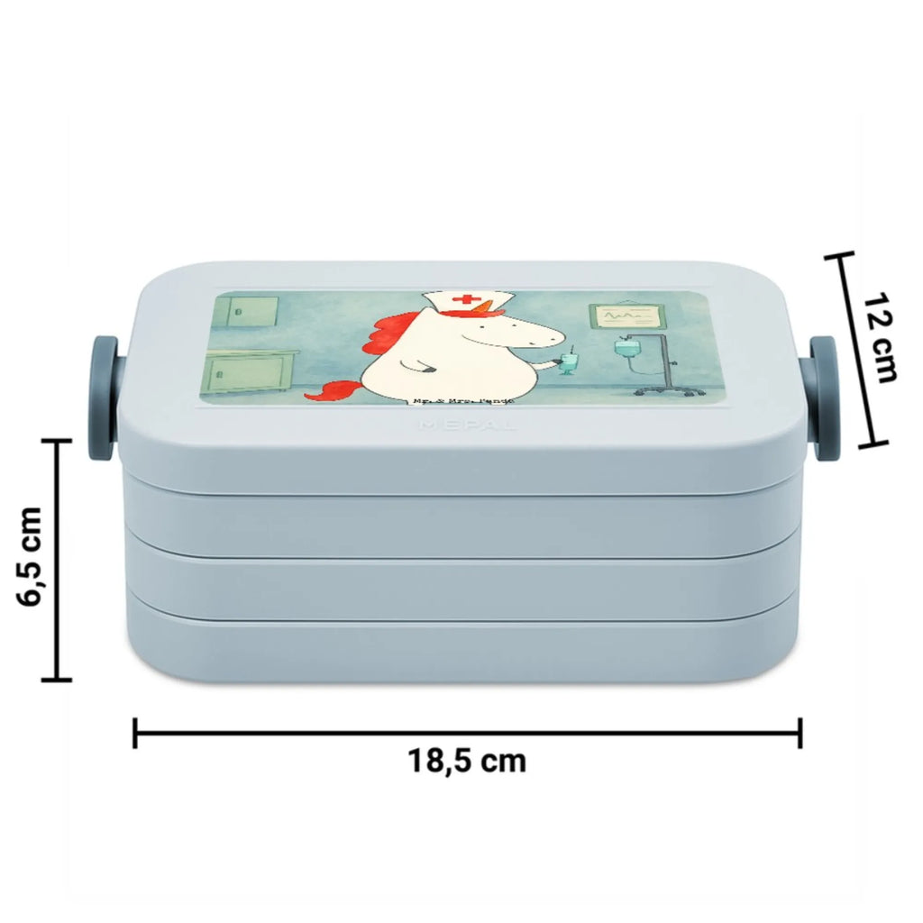 MEPAL Bentobox Einhorn Krankenschwester Design Lunchbox, Bentobox, Brotdose, Einhorn, Einhörner, Einhorn Deko, Unicorn, Krankenschwester Geschenk, Krankenhaus, Ärztin Geschenk, Krankenschwester Dankeschön, Krankenpfleger Geschenk, Krankenpflegerin
