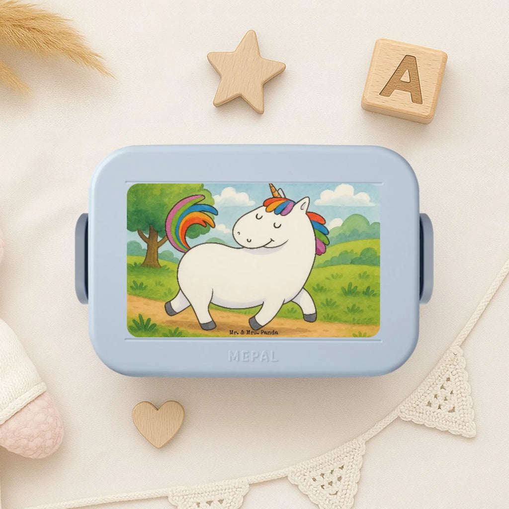 MEPAL Bentobox Einhorn Stolzieren Design Bentobox, Brotdose, Lunchbox, Einhorn, Einhörner, Einhorn Deko, Unicorn, Reiter, Reiten, Freundin, Geschenk, bunt, stolz, Pferd, anders