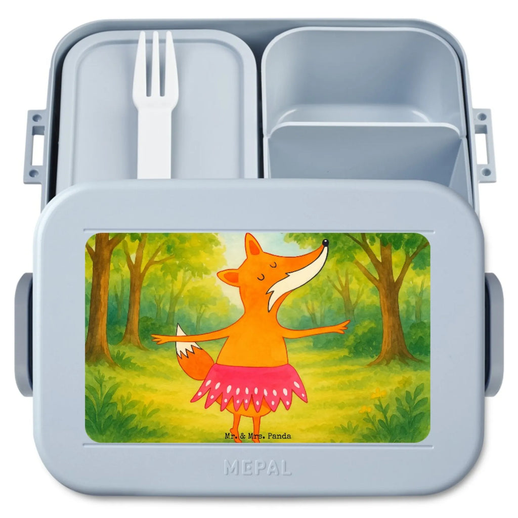 MEPAL Bentobox Fuchs Ballerina Design Lunchbox, Brotdose, Bentobox, Fuchs, Geburtstag, Party, Ballerina, Einladung, Ballett, Füchsin, Tänzerin, Tanzen, Fuchs Spruch, Füchse