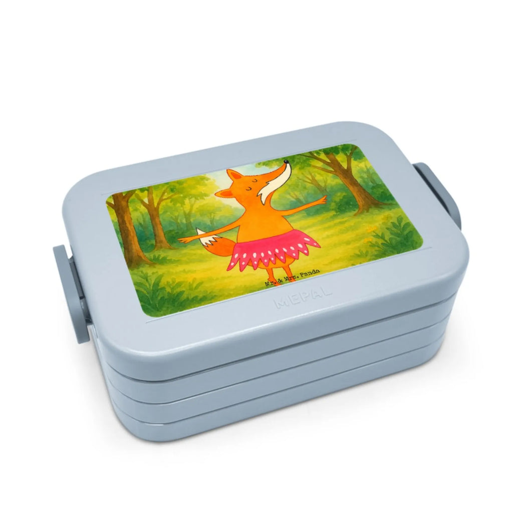 MEPAL Bentobox Fuchs Ballerina Design Lunchbox, Brotdose, Bentobox, Fuchs, Geburtstag, Party, Ballerina, Einladung, Ballett, Füchsin, Tänzerin, Tanzen, Fuchs Spruch, Füchse