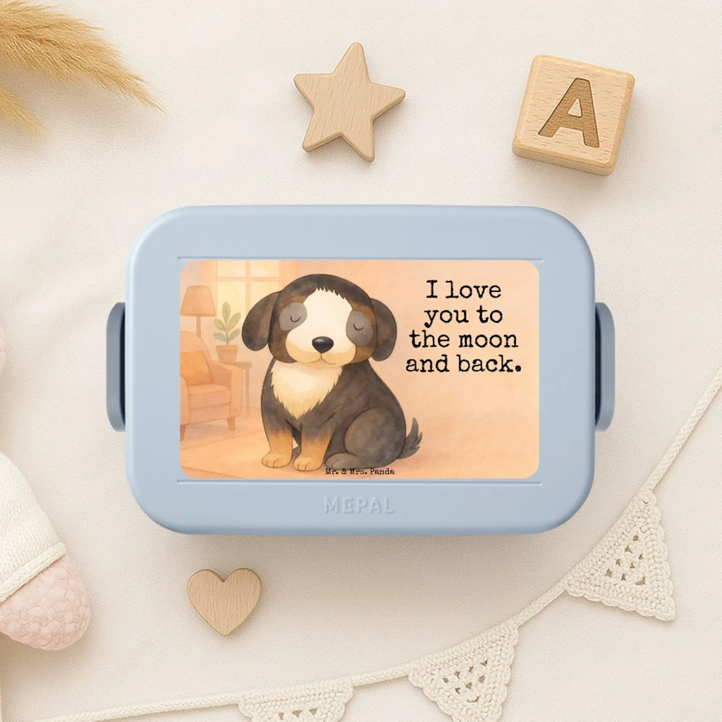 MEPAL Bentobox Hund Entspannen Design Bentobox, Lunchbox, Brotdose, Hund, Hundemotiv, Haustier, Hunderasse, Tierliebhaber, Hundebesitzer, Sprüche, Hundeliebe, schwarzer Hund, Liebe, Hundeglück