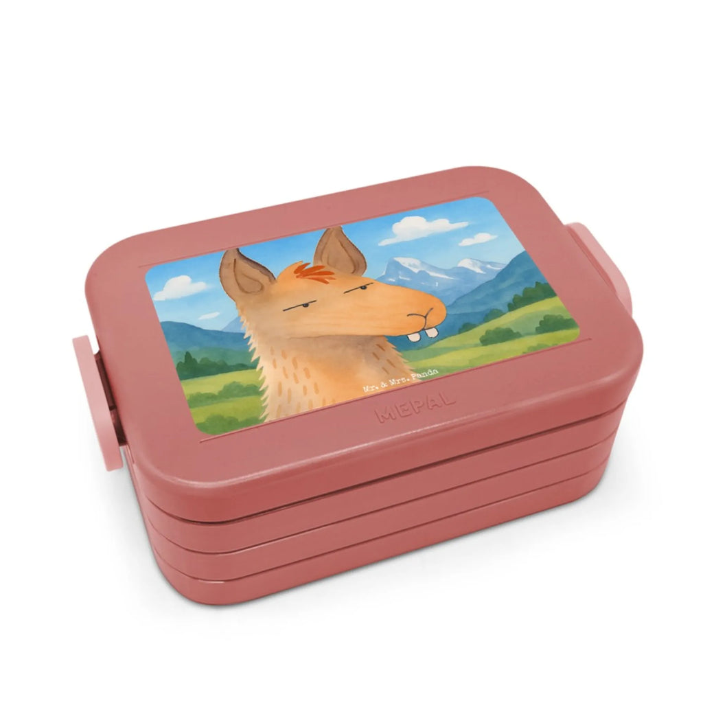 MEPAL Bentobox Lamakopf Genervt Design Lunchbox, Brotdose, Bentobox, Lama, Alpaka, Lamas, Büro, Büroalltag, Azubi, Chef, Chefin, genervt sein, Partnerin, Freundin, beste Freundin, Recht haben