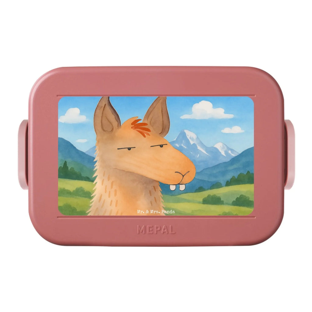 MEPAL Bentobox Lamakopf Genervt Design Lunchbox, Brotdose, Bentobox, Lama, Alpaka, Lamas, Büro, Büroalltag, Azubi, Chef, Chefin, genervt sein, Partnerin, Freundin, beste Freundin, Recht haben