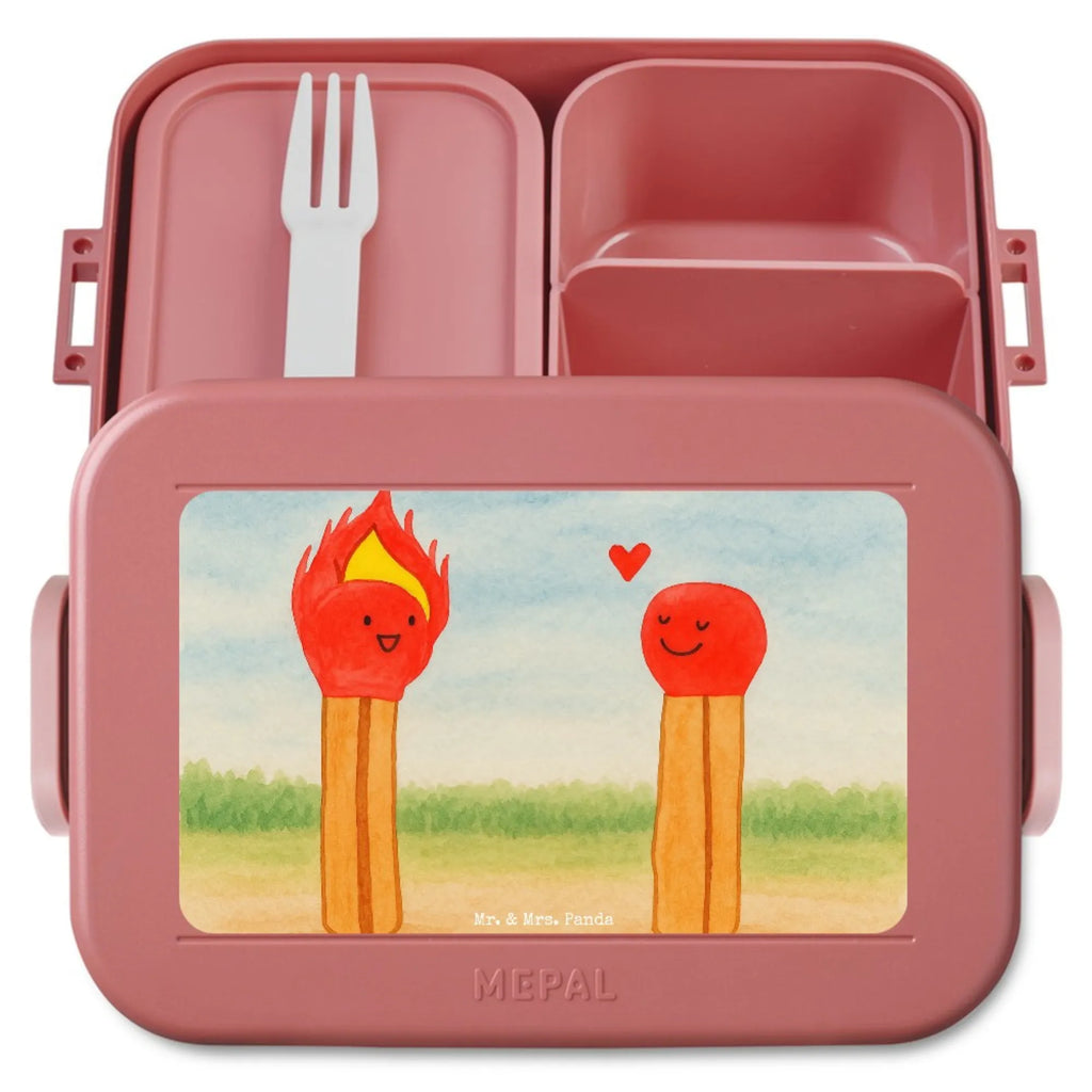 MEPAL Bentobox Streichhölzer Design Brotdose, Lunchbox, Bentobox, Liebe, Partner, Freund, Freundin, Ehemann, Ehefrau, Heiraten, Verlobung, Heiratsantrag, Liebesgeschenk, Jahrestag, Hocheitstag, Streichhölzer