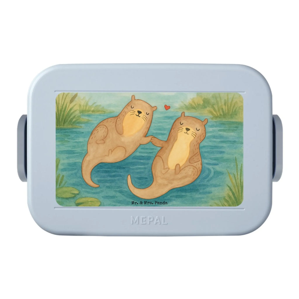 MEPAL Bentobox Otter Hände halten Design Brotdose, Lunchbox, Bentobox, Otter, Fischotter, Seeotter, Otter Seeotter See Otter