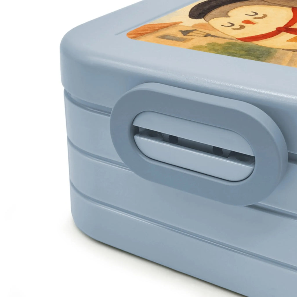MEPAL Bentobox Eule Frankreich Design Lunchbox, Brotdose, Bentobox, Eule, das Leben ist schön, Owl, Spruch Französisch, hibou, Spruch schön, Frankreich, La vie est belle, Eulen, Eule Deko