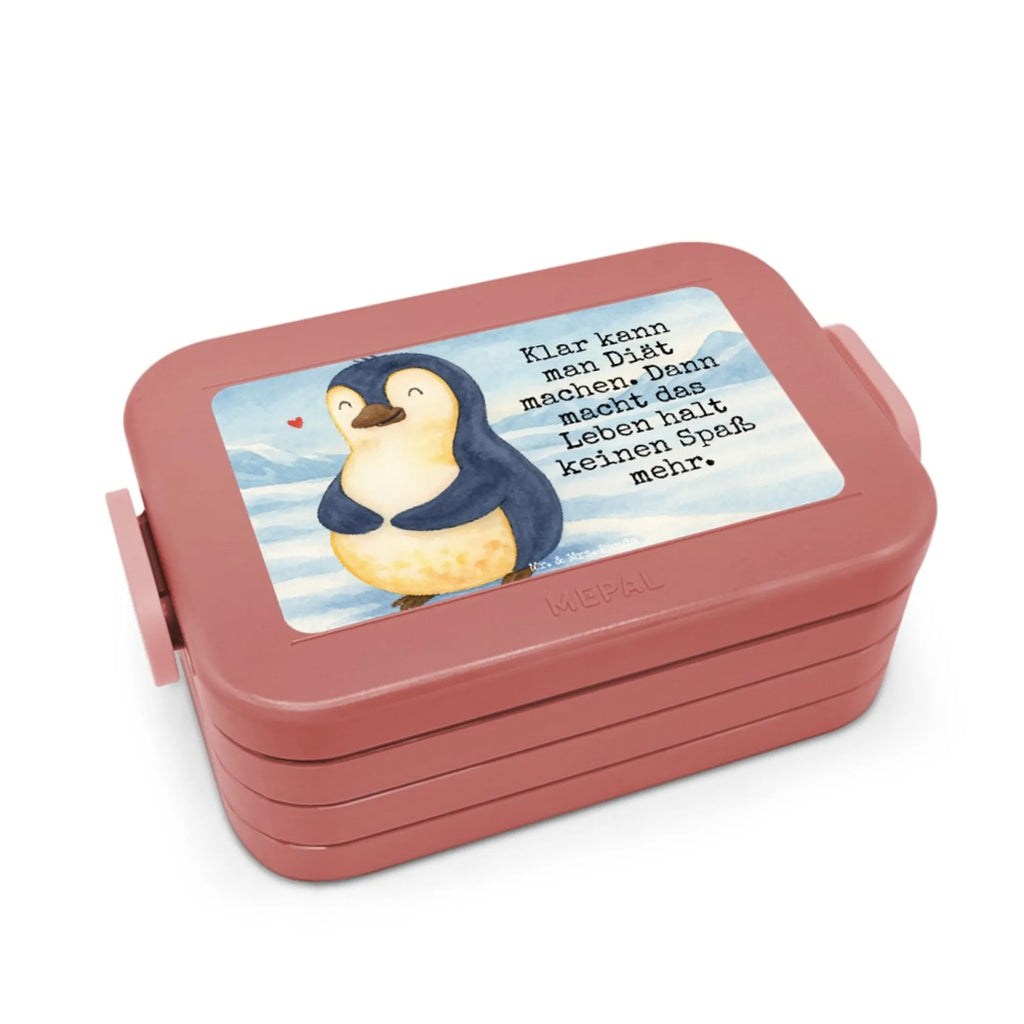 MEPAL Bentobox Pinguin Diät Design Lunchbox, Brotdose, Bentobox, Pinguin, Diät, Abnehmen, Körperliebe, Abspecken, Selbstrespekt, Motivation, Selbstliebe, Gewicht, Pinguine
