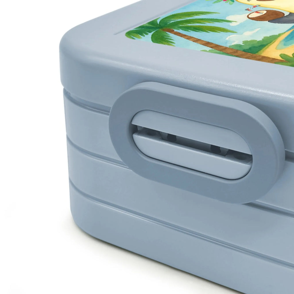 MEPAL Bentobox Pinguin Kokosnuss Design Lunchbox, Brotdose, Bentobox, Pinguin, Hawaii, Pinguine, Kokosnuss, Urlaub, Aloha