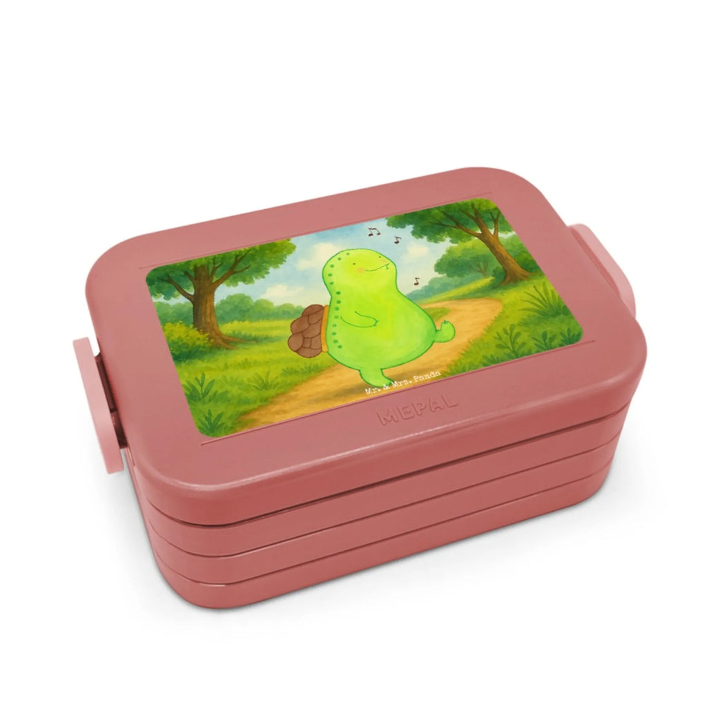 MEPAL Bentobox Schildkröte Pfeifen Design Bentobox, Brotdose, Lunchbox, Schildkröte, Schildi, Schildkröten, Lebensfreude, Motivation, Depression, fröhlich, Neuanfang, Trennung, Glück