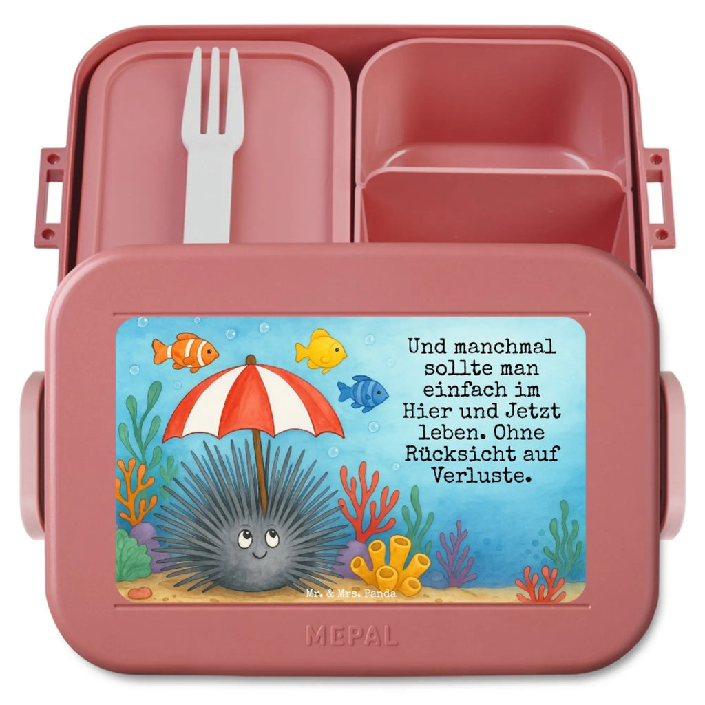 MEPAL Bentobox Seeigel Design Lunchbox, Brotdose, Bentobox, Meerestiere, Meer, Urlaub, Selbstliebe, Lebe, Leben, Hier und Jetzt, Selbstakzeptanz, Seeigel, Achtsamkeit