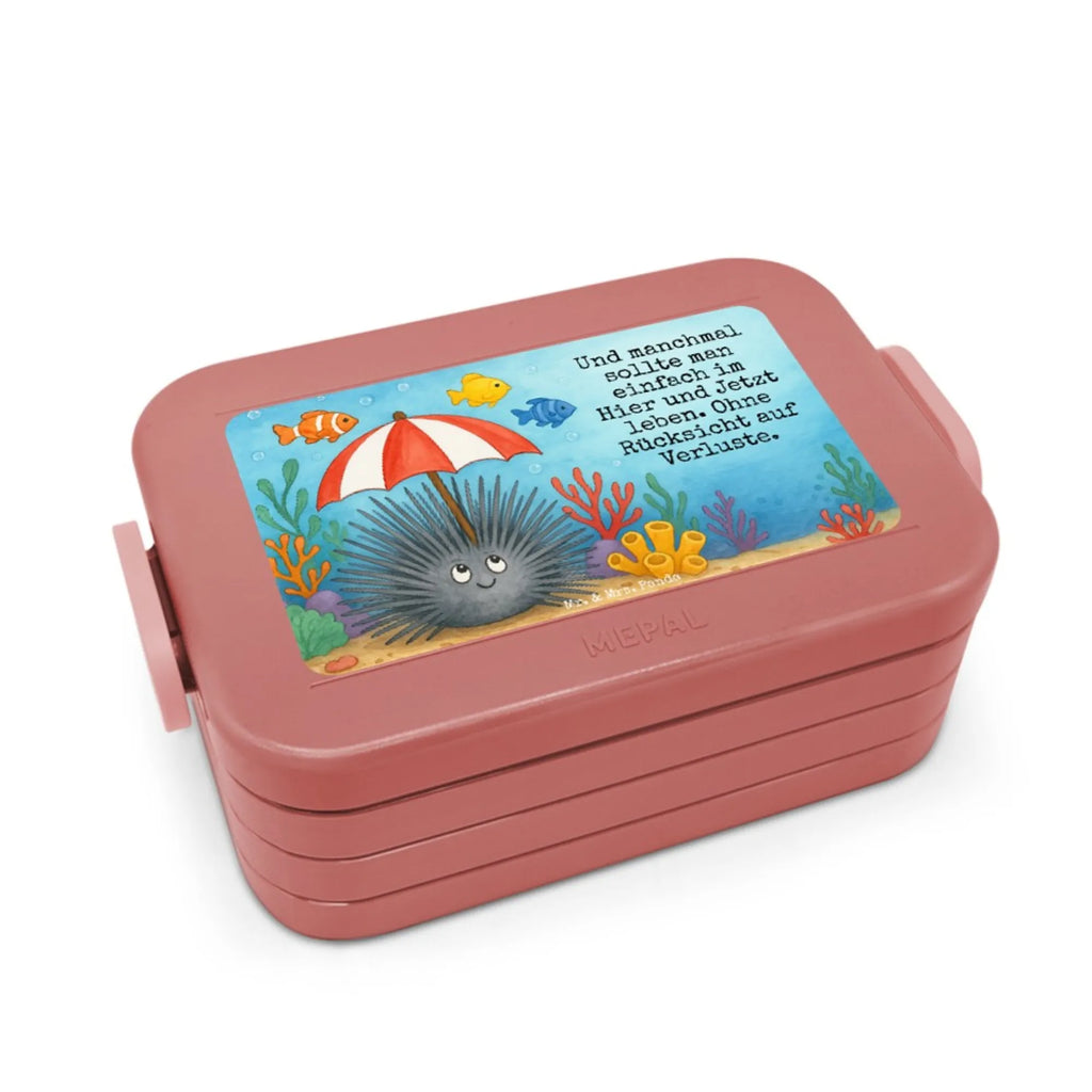 MEPAL Bentobox Seeigel Design Lunchbox, Brotdose, Bentobox, Meerestiere, Meer, Urlaub, Selbstliebe, Lebe, Leben, Hier und Jetzt, Selbstakzeptanz, Seeigel, Achtsamkeit