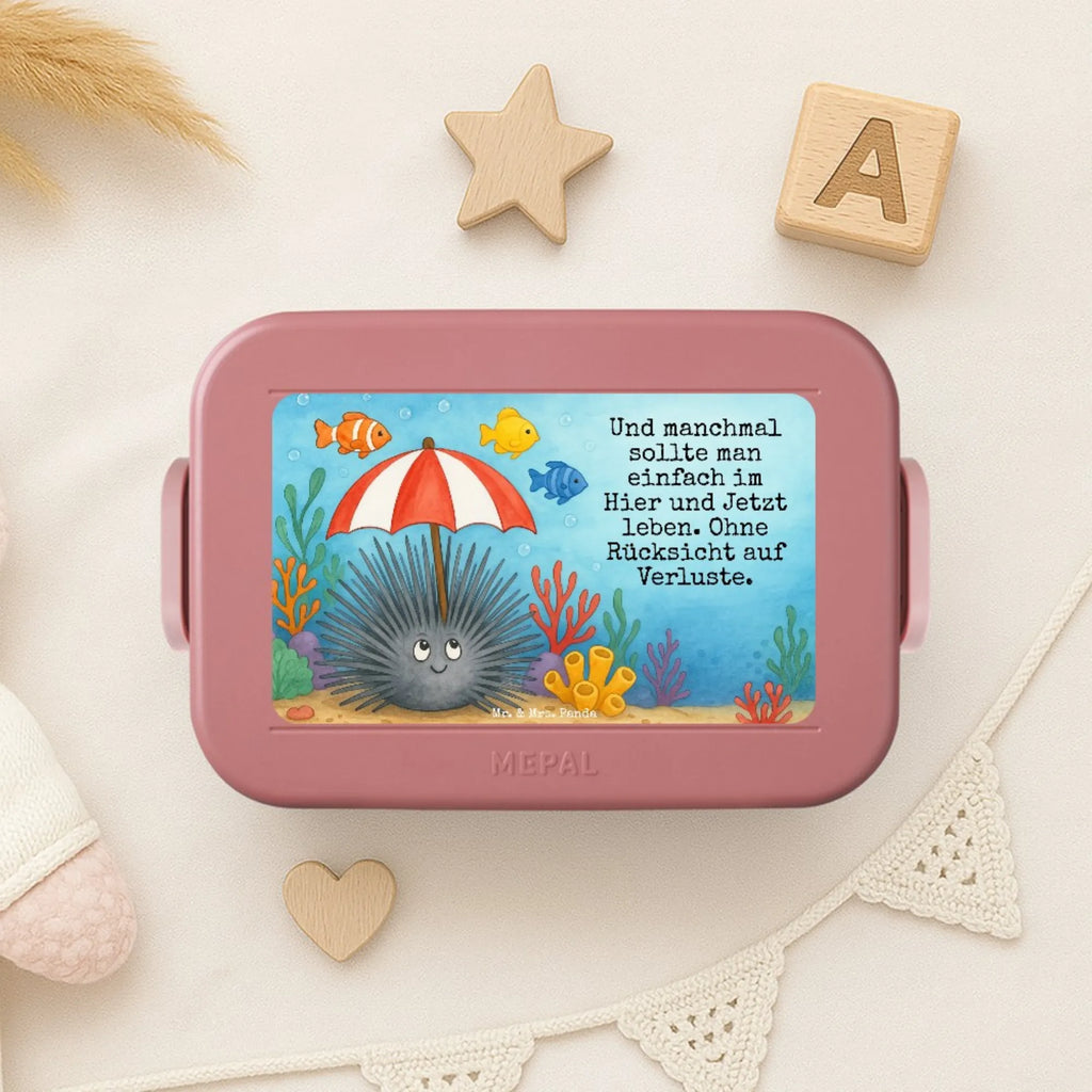 MEPAL Bentobox Seeigel Design Lunchbox, Brotdose, Bentobox, Meerestiere, Meer, Urlaub, Selbstliebe, Lebe, Leben, Hier und Jetzt, Selbstakzeptanz, Seeigel, Achtsamkeit