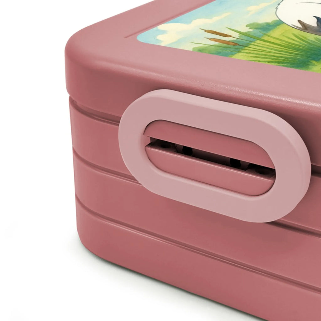 MEPAL Bentobox Storch Design Brotdose, Lunchbox, Bentobox, Tiermotive, Gute Laune, lustige Sprüche, Tiere, Störche, Mutter, Mütter, Baby, Schwangerschaft, Babybauch, Storch, Schwanger, Mutter werden, Geburt