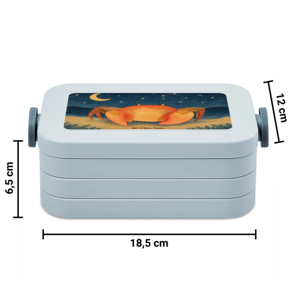 MEPAL Bentobox Sternzeichen Krebs Design Lunchbox, Bentobox, Brotdose, Tierkreiszeichen, Sternzeichen, Horoskop, Astrologie, Aszendent, Krabbe, Geschenk Meer, Krebs Sternzeichen, Geschenk Juli, Geburtstag Juli, Geschenk Juni, Krebs Geschenk, Geburtstag Juni, Krebse, Meerestier
