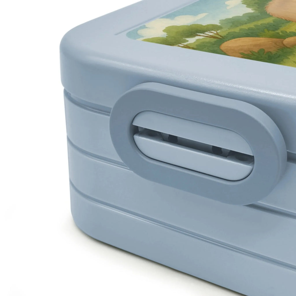 MEPAL Bentobox Wombat Design Brotdose, Lunchbox, Bentobox, Tiermotive, Gute Laune, lustige Sprüche, Tiere, Australien, Das Leben ist schön, Motivation, Spruch, Wombat