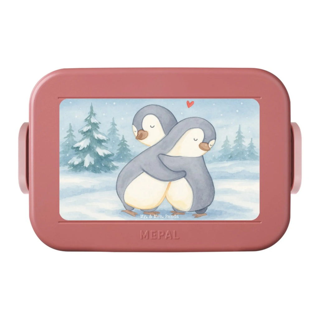 MEPAL Bentobox Pinguine Kuscheln Design Bentobox, Brotdose, Lunchbox, Liebe, Partner, Freund, Freundin, Ehemann, Ehefrau, Heiraten, Verlobung, Heiratsantrag, Liebesgeschenk, Jahrestag, Hocheitstag, Geschenk für Freundin, für Männer, Valentinstag, Liebesbeweis, für Ehemann, Hochzeitstag, Geschenk für Frauen, Mitbringsel, Geschenk für Partner