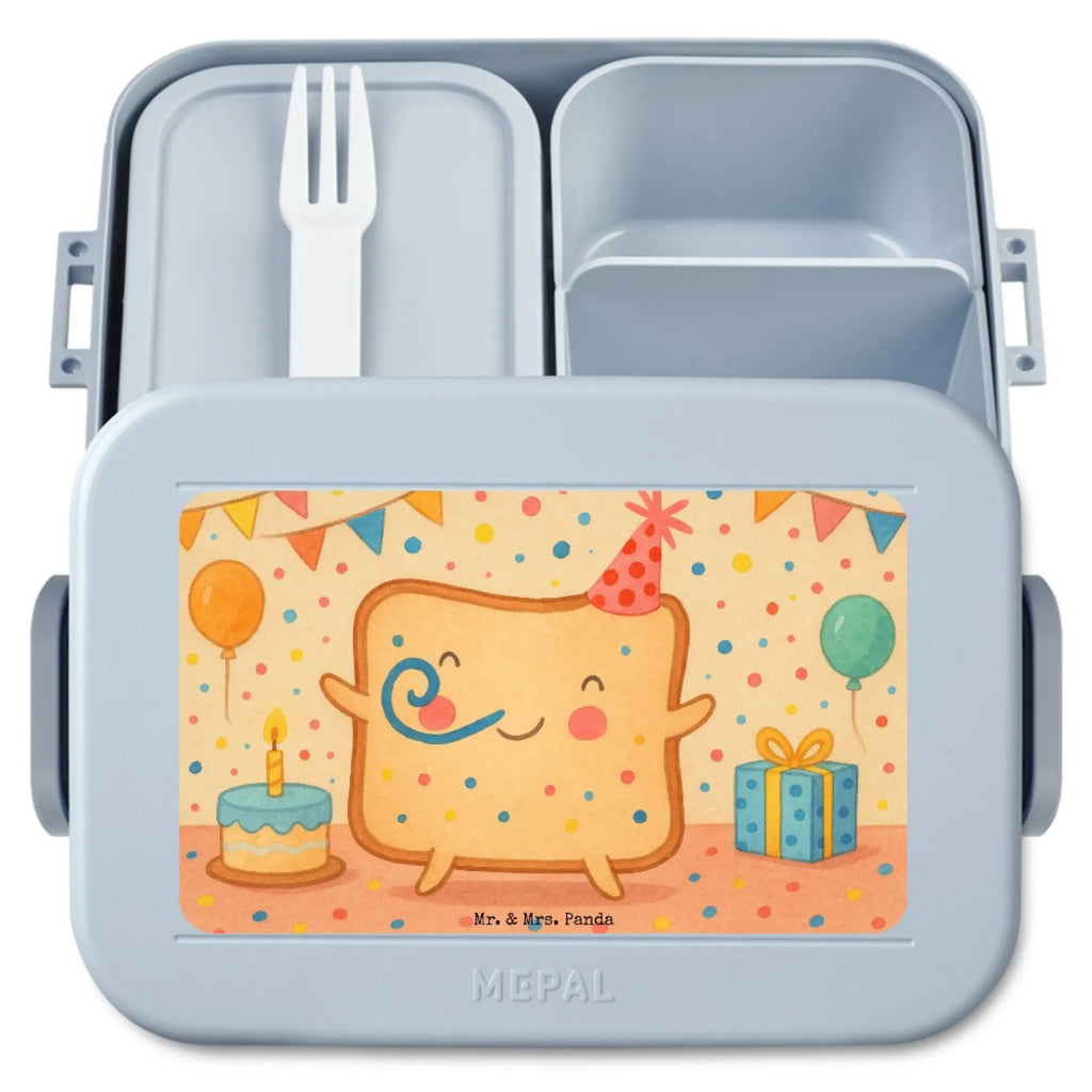MEPAL Bentobox Toast Party Design Brotdose, Lunchbox, Bentobox, Liebe, Partner, Freund, Freundin, Ehemann, Ehefrau, Heiraten, Verlobung, Heiratsantrag, Liebesgeschenk, Jahrestag, Hocheitstag, für Ehemann, Geschenk für Freundin, Liebesbeweis, Hochzeitstag, für Männer, Geschenk für Partner, Valentinstag, Mitbringsel, Geschenk für Frauen