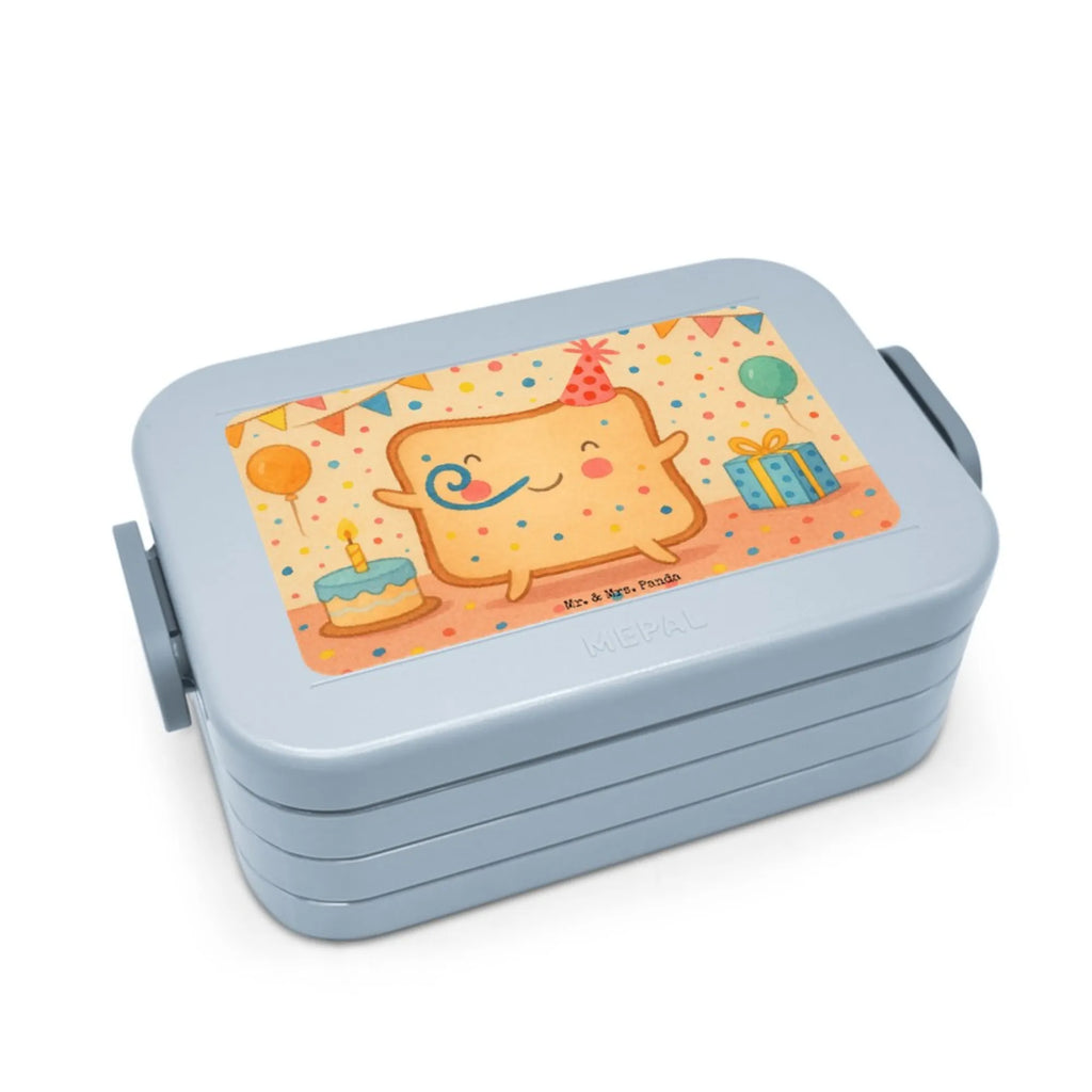 MEPAL Bentobox Toast Party Design Brotdose, Lunchbox, Bentobox, Liebe, Partner, Freund, Freundin, Ehemann, Ehefrau, Heiraten, Verlobung, Heiratsantrag, Liebesgeschenk, Jahrestag, Hocheitstag, für Ehemann, Geschenk für Freundin, Liebesbeweis, Hochzeitstag, für Männer, Geschenk für Partner, Valentinstag, Mitbringsel, Geschenk für Frauen