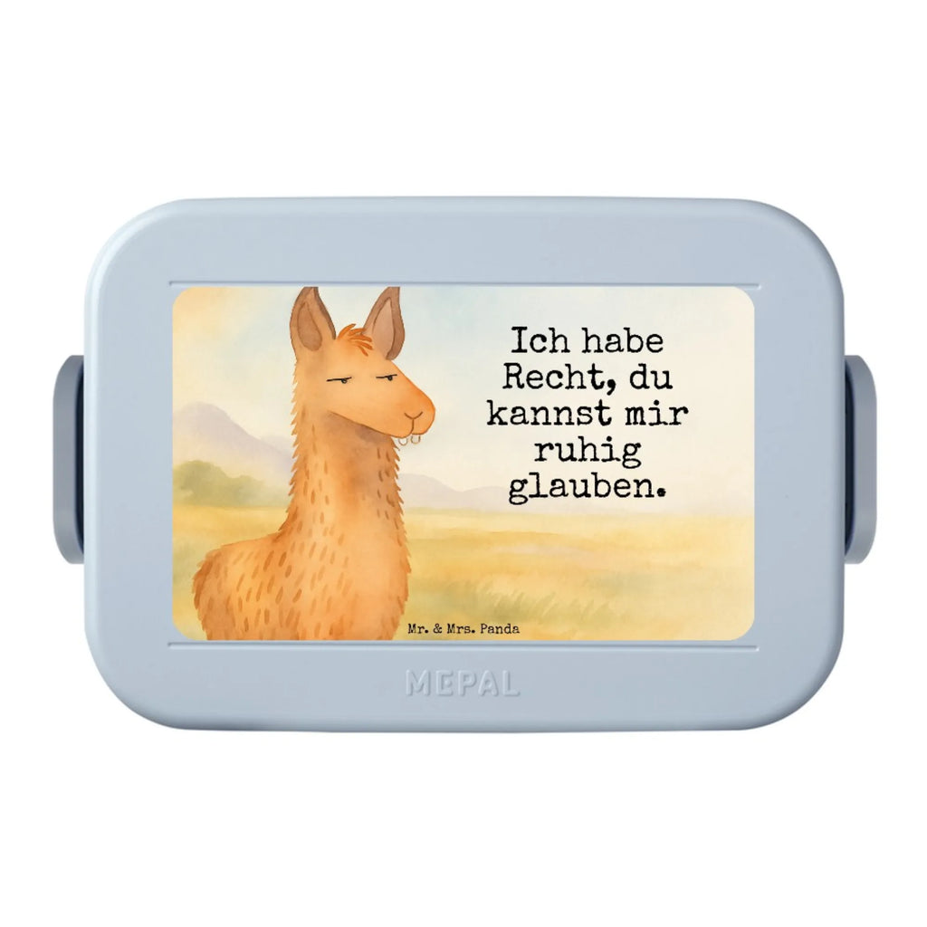MEPAL Bentobox Lamakopf Genervt Design Lunchbox, Brotdose, Bentobox, Lama, Alpaka, Lamas, Büro, Büroalltag, Azubi, Chef, Chefin, genervt sein, Partnerin, Freundin, beste Freundin, Recht haben