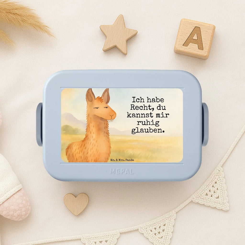 MEPAL Bentobox Lamakopf Genervt Design Lunchbox, Brotdose, Bentobox, Lama, Alpaka, Lamas, Büro, Büroalltag, Azubi, Chef, Chefin, genervt sein, Partnerin, Freundin, beste Freundin, Recht haben