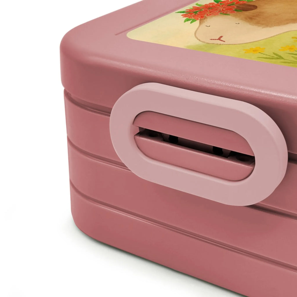 MEPAL Bentobox Meerschweinchen Weisheit Design Bentobox, Brotdose, Lunchbox, Tiermotive, Gute Laune, lustige Sprüche, Tiere, Meerie, Realität, Meeries, Motivation, Wunder, Meerschweinchen, Weisheit, Blumenkind, Wunderland, Spruch