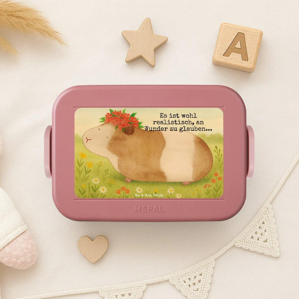 MEPAL Bentobox Meerschweinchen Weisheit Design Bentobox, Brotdose, Lunchbox, Tiermotive, Gute Laune, lustige Sprüche, Tiere, Meerie, Realität, Meeries, Motivation, Wunder, Meerschweinchen, Weisheit, Blumenkind, Wunderland, Spruch