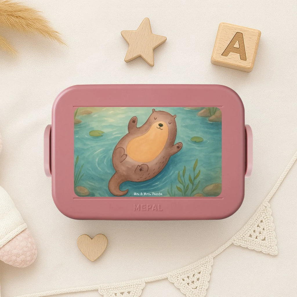 MEPAL Bentobox Otter Umarmen Design Bentobox, Brotdose, Lunchbox, Otter, Fischotter, Seeotter, Otter Seeotter See Otter