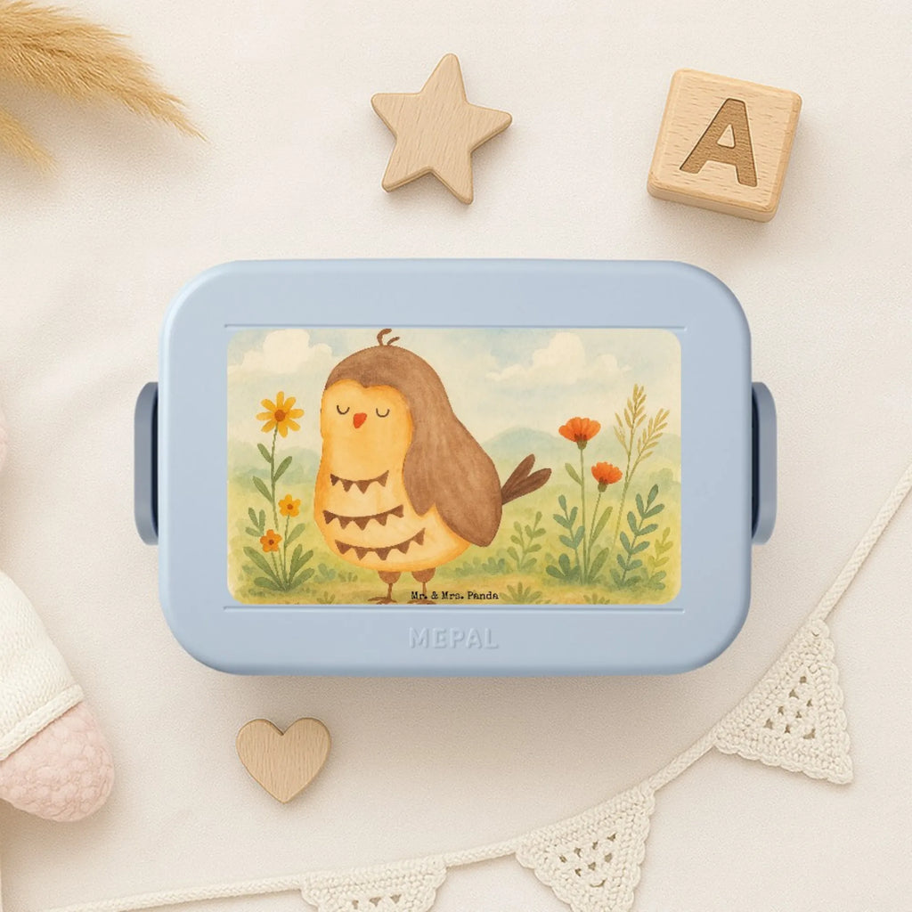MEPAL Bentobox Eule Zufrieden Design Bentobox, Brotdose, Lunchbox, Eule, Romantisch, Spruch schön, Geschenk Hochzeitstag, Eule deko, Owl, Eule Spruch, Wortspiel lustig, Liebe Spruch