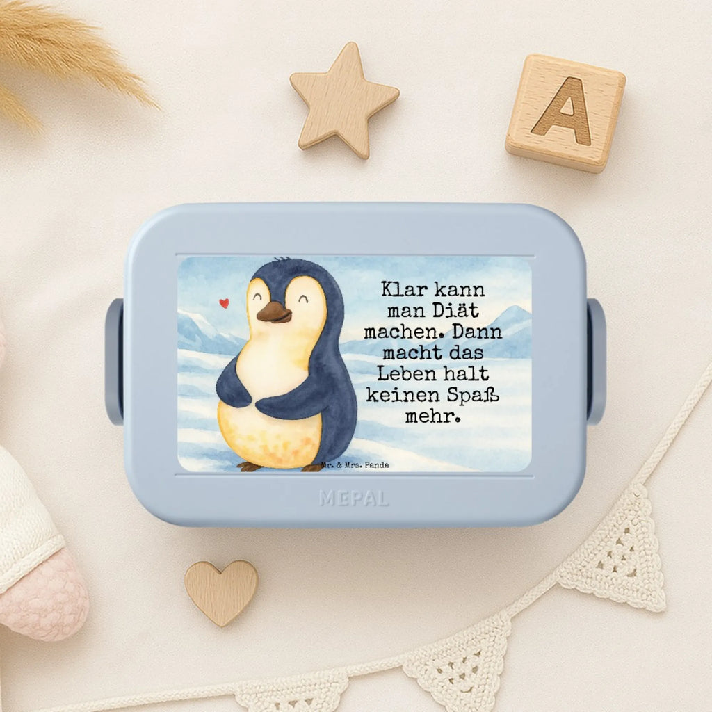 MEPAL Bentobox Pinguin Diät Design Lunchbox, Brotdose, Bentobox, Pinguin, Diät, Abnehmen, Körperliebe, Abspecken, Selbstrespekt, Motivation, Selbstliebe, Gewicht, Pinguine