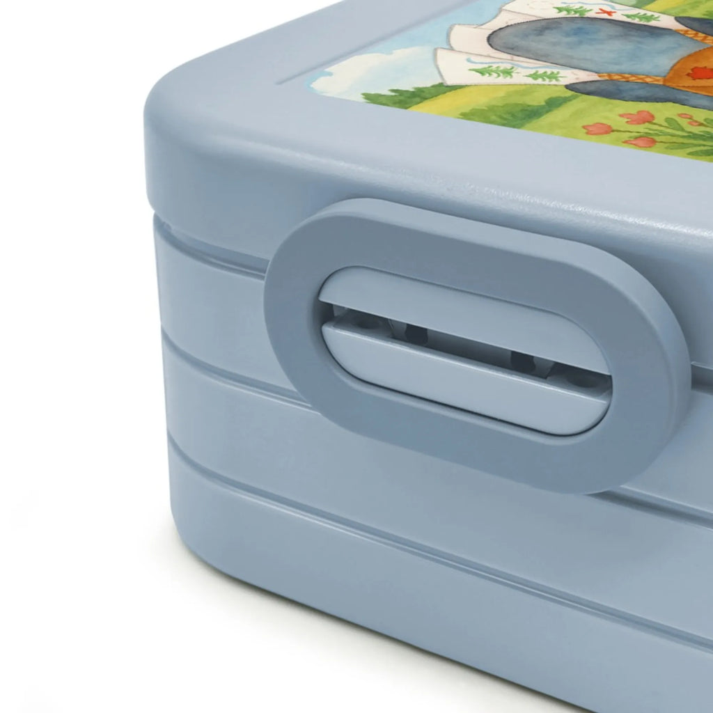 MEPAL Bentobox Pinguin & Maus Wanderer Design Bentobox, Lunchbox, Brotdose, Pinguin, Abenteuer, wandern, Pinguine, Abenteurer, Roadtrip, Wanderlust, Ausflug