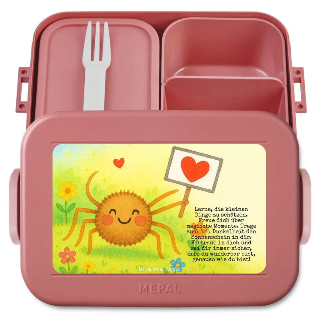 MEPAL Bentobox Spinne Agathe Motivation Design Lunchbox, Brotdose, Bentobox, Spinne Agathe, Spinne, Agathe, Videos, Merchandise, Glück, Vertrauen, Liebe, Dankeschön, Motivation