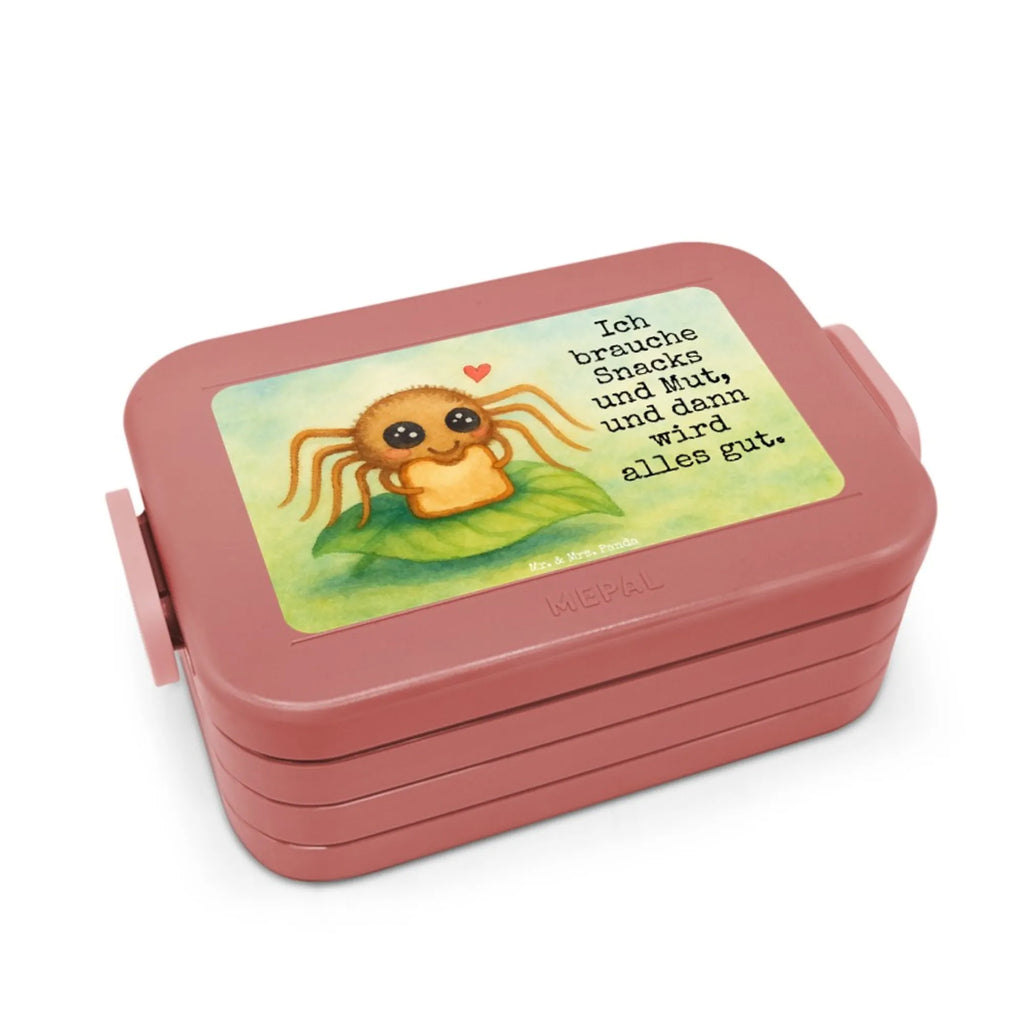 MEPAL Bentobox Spinne Agathe Sandwich Design Lunchbox, Bentobox, Brotdose, Spinne Agathe, Spinne, Agathe, Videos, Merchandise, Alles wird gut, Lebensfreude, Mut, Verfressen, Hungrig, Glück, Hunger
