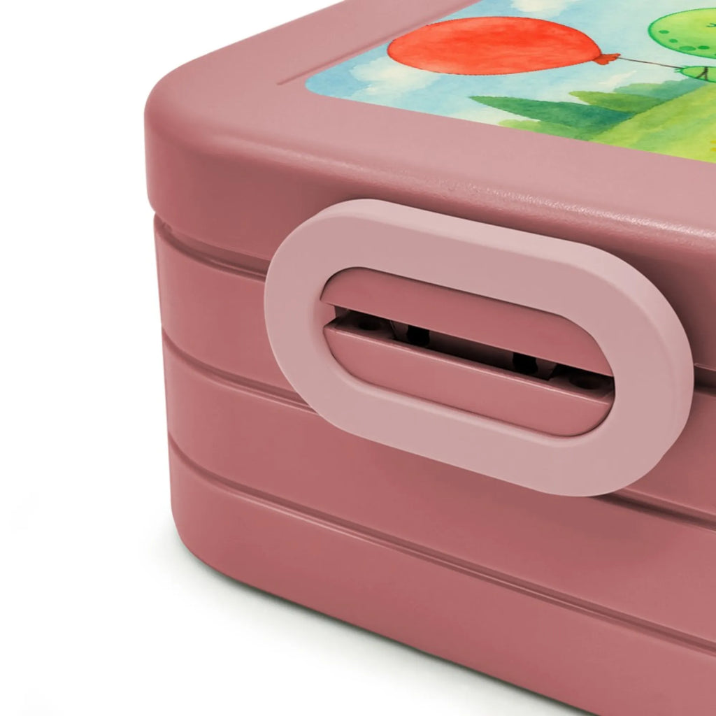 MEPAL Bentobox Schildkröte Luftballon Design Brotdose, Bentobox, Lunchbox, Schildkröte, Motivation, Mutausbruch, Motivationsspruch, Schildkröten