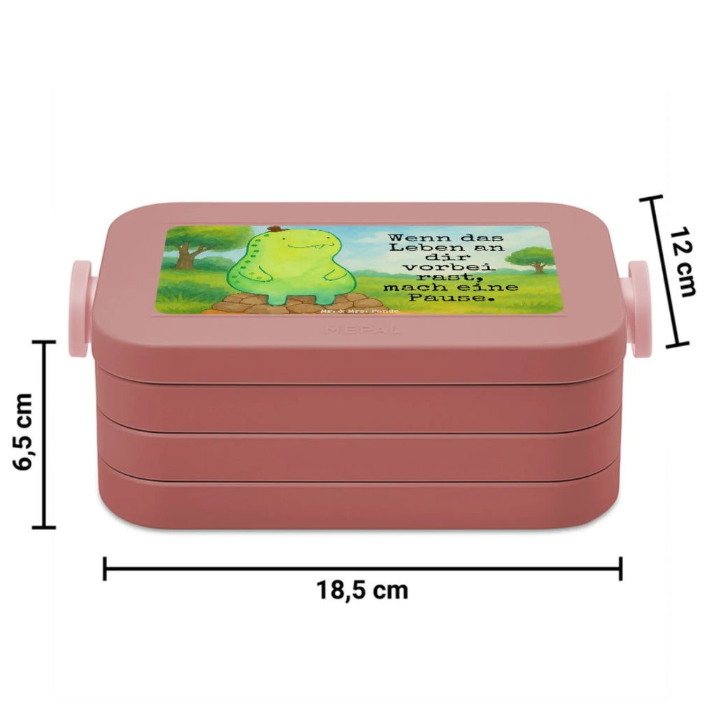 MEPAL Bentobox Schildkröte Pause Design Bentobox, Lunchbox, Brotdose, Schildkröte, Achtsamkeit, achtsam, Entschleunigen