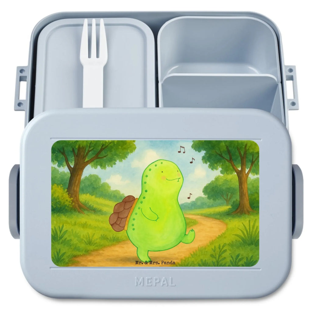 MEPAL Bentobox Schildkröte Pfeifen Design Bentobox, Brotdose, Lunchbox, Schildkröte, Schildi, Schildkröten, Lebensfreude, Motivation, Depression, fröhlich, Neuanfang, Trennung, Glück