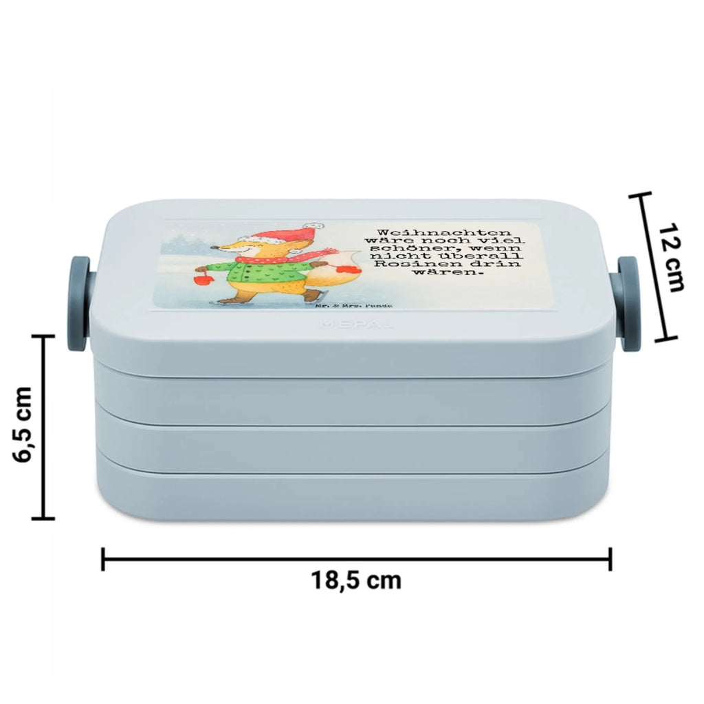 MEPAL Bentobox Fuchs  Schlittschuhe Design Brotdose, Bentobox, Lunchbox, Winter, Weihnachten, Weihnachtsdeko, Nikolaus, Advent, Heiligabend, Wintermotiv, Weihnachtsbaum, Tannenbaum, Weihnachtszeit, Weihnachtsmann, Weihnachtstage