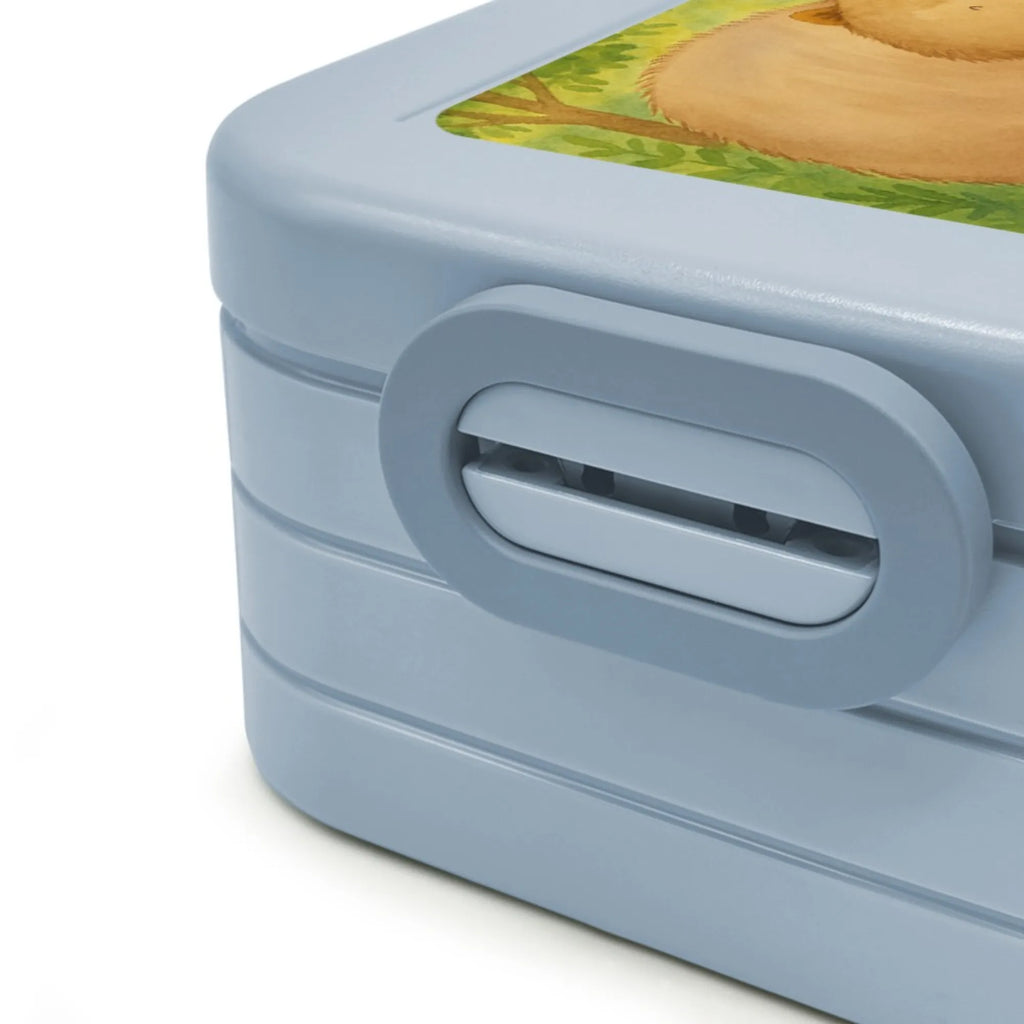 MEPAL Bentobox Wombat Design Brotdose, Lunchbox, Bentobox, Tiermotive, Gute Laune, lustige Sprüche, Tiere, Australien, Das Leben ist schön, Motivation, Spruch, Wombat