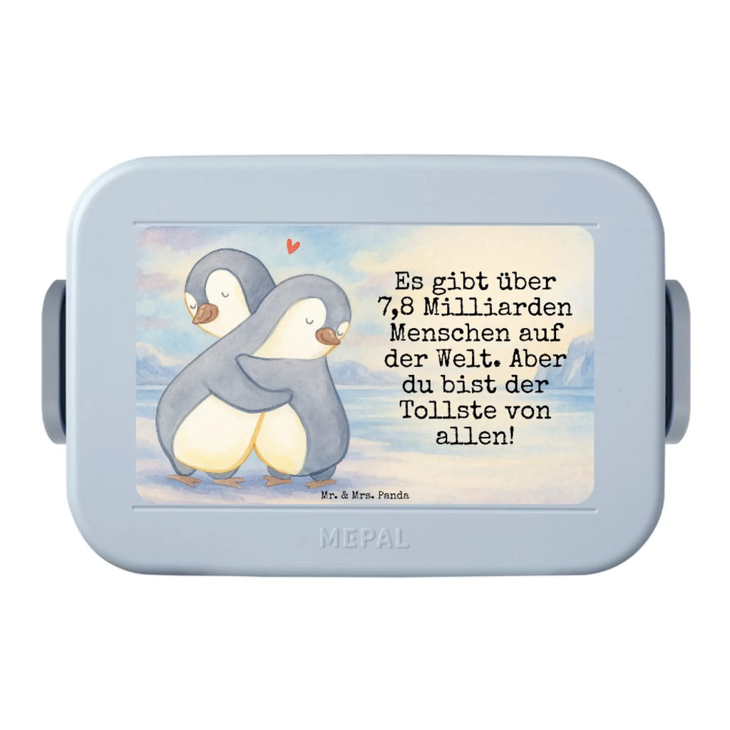 MEPAL Bentobox Pinguine Kuscheln Design Bentobox, Brotdose, Lunchbox, Liebe, Partner, Freund, Freundin, Ehemann, Ehefrau, Heiraten, Verlobung, Heiratsantrag, Liebesgeschenk, Jahrestag, Hocheitstag, Geschenk für Freundin, für Männer, Valentinstag, Liebesbeweis, für Ehemann, Hochzeitstag, Geschenk für Frauen, Mitbringsel, Geschenk für Partner