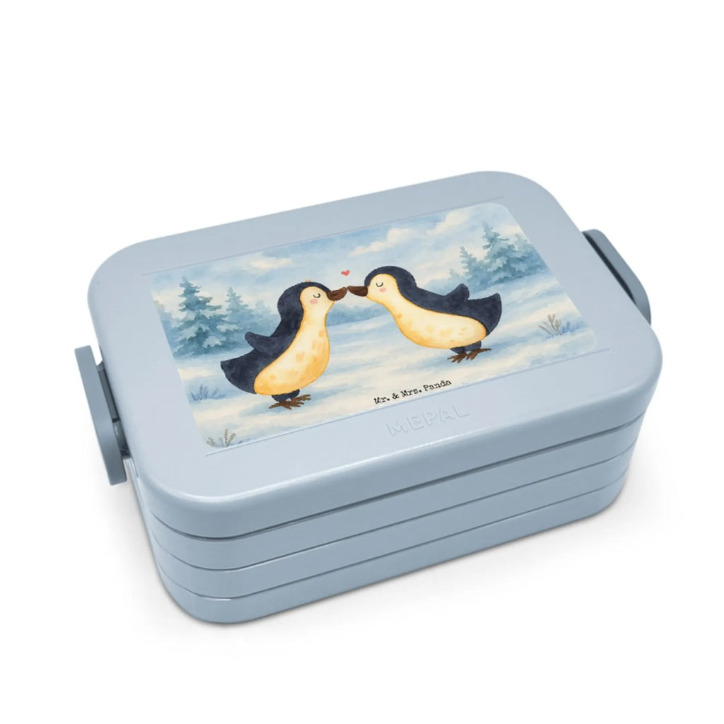 MEPAL Bentobox Pinguin Liebe Design Lunchbox, Brotdose, Bentobox, Liebe, Partner, Freund, Freundin, Ehemann, Ehefrau, Heiraten, Verlobung, Heiratsantrag, Liebesgeschenk, Jahrestag, Hocheitstag, Geschenkidee, Love, Geschenk Freundin, Liebesbeweis, Liebesspruch, Pärchen. Liebespaar, Hochzeitstag, Gastgeschenk, Pinguine, Pinguin Paar, Hochzeit, Verlobte, Geschenk Freund, Paar, Verlobter, Geschenk Hochzeitstag, Pinguin Liebe, Pinguin, Pinguinpaar